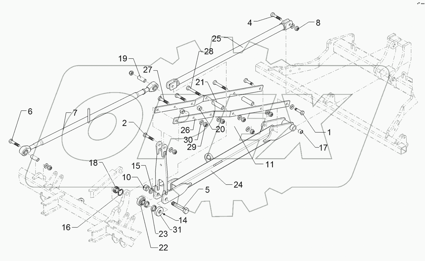  6178431 Support linkage