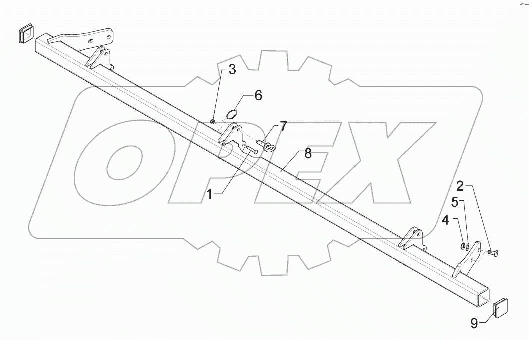  6178627 Frame for hollow discs