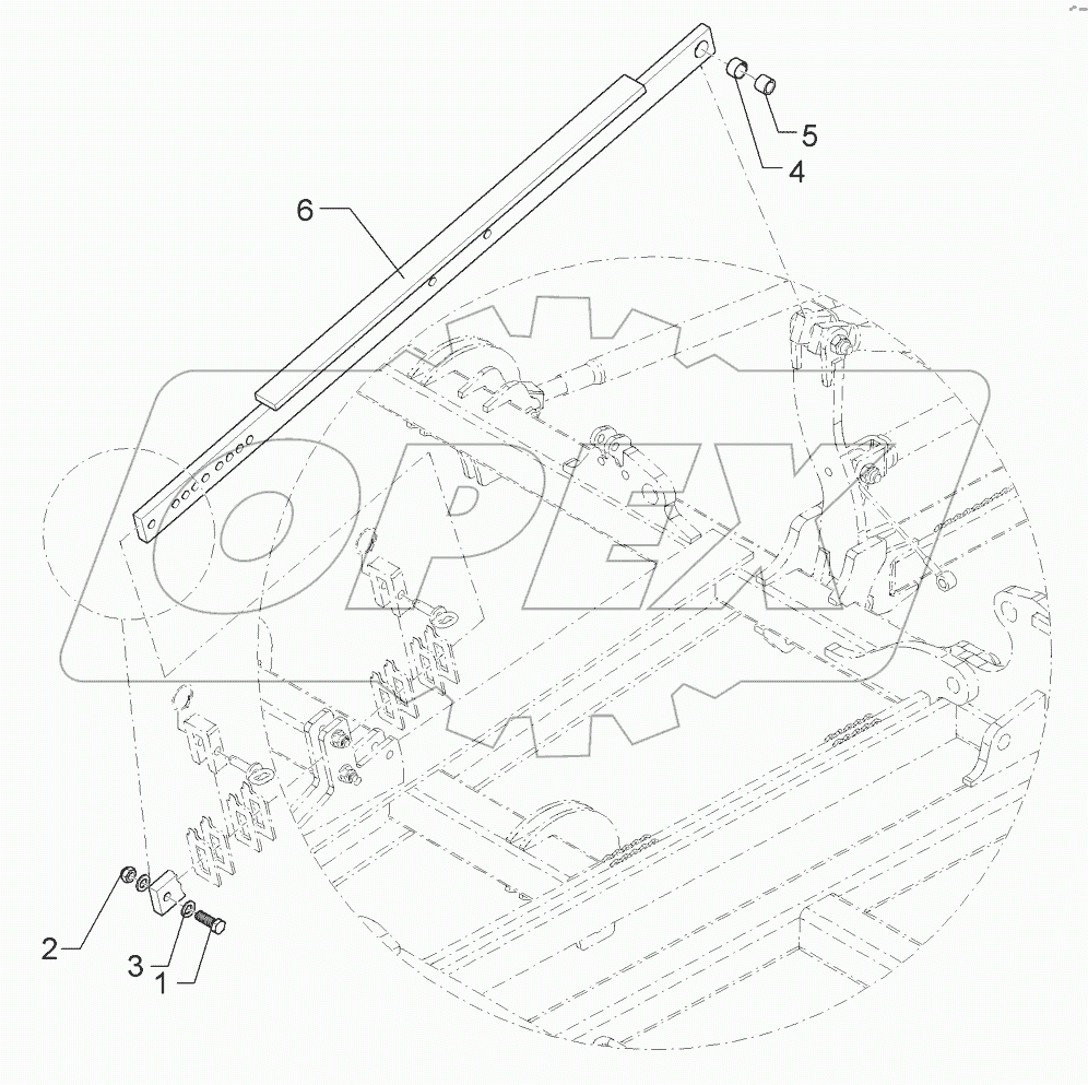  61710019 Adjuster support