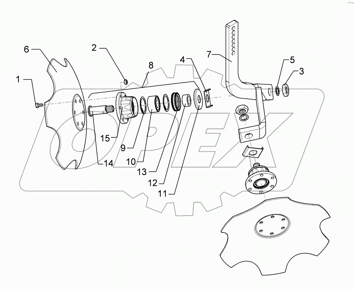  6572483 Pair of hollow discs