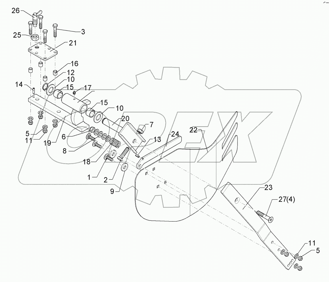  65710015 Side shield