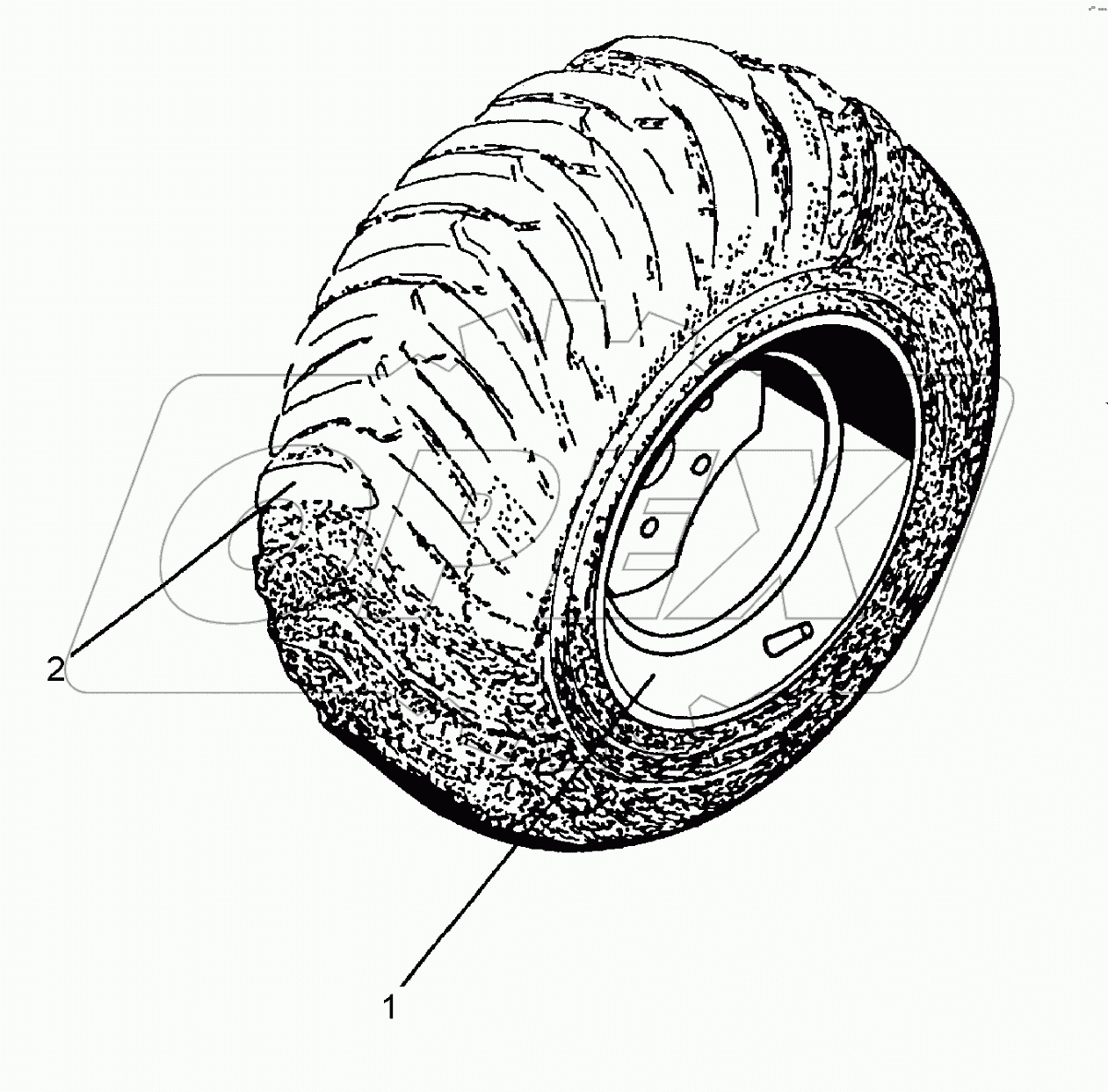  5508900 Wheel 8/221/275