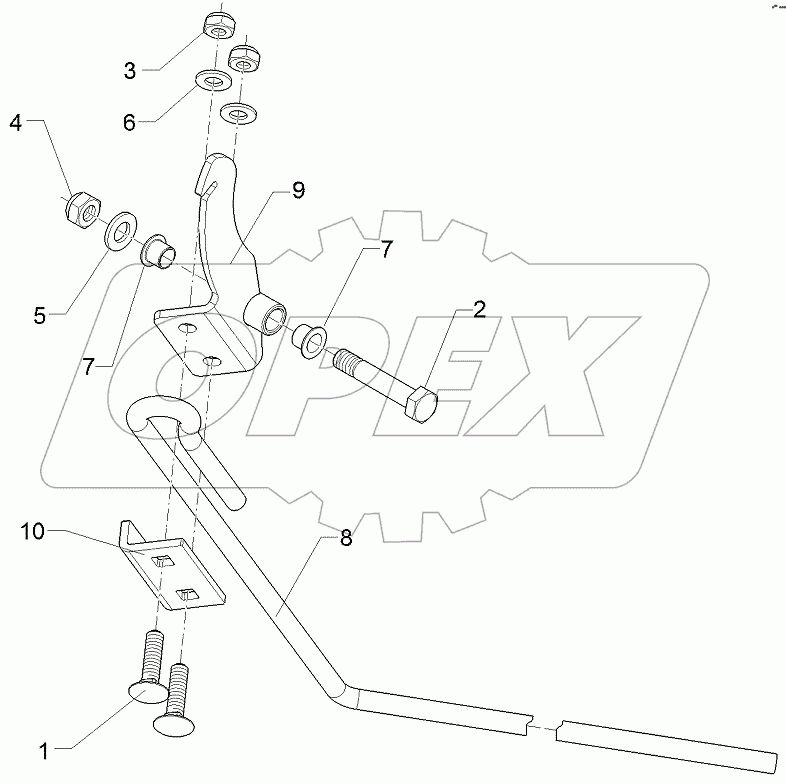  58210127 Levelling harrow
