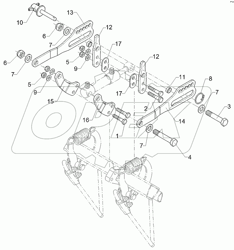  68210403 Harrow adjustment HY