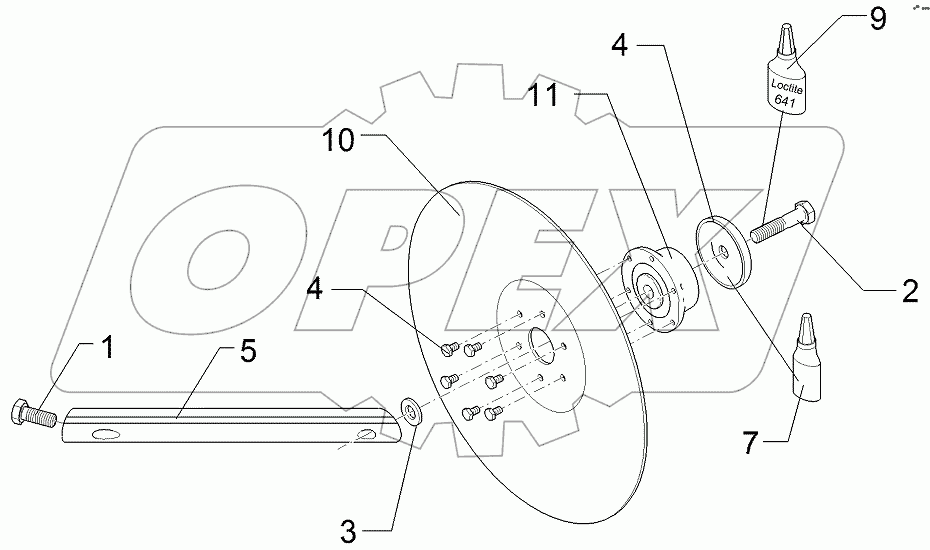  58210119 Pre-emergency marker