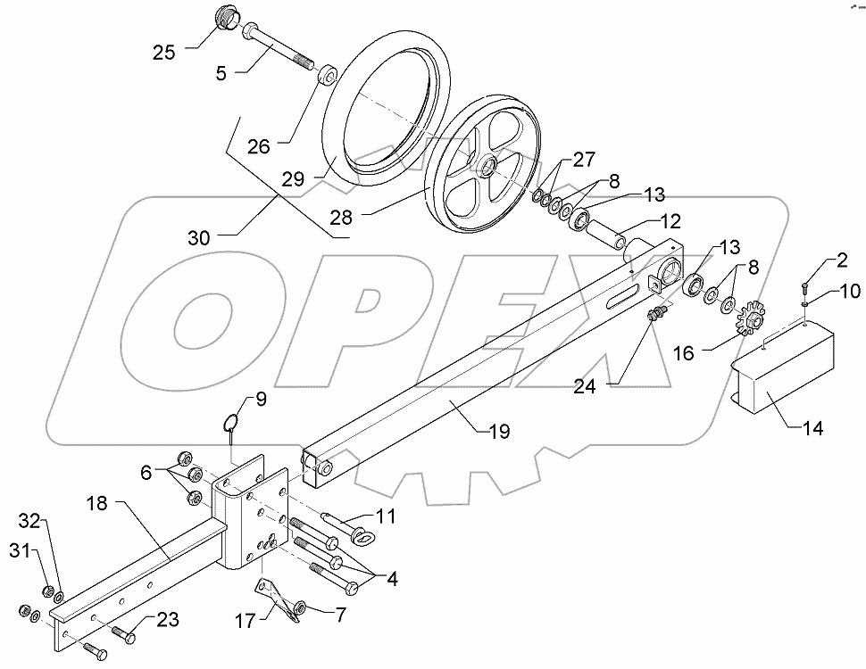  682 2519 Pulse wheel
