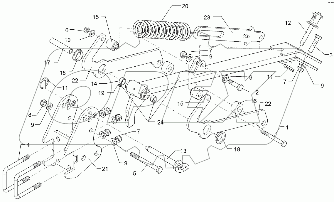  68210229 Pre-emergency marker