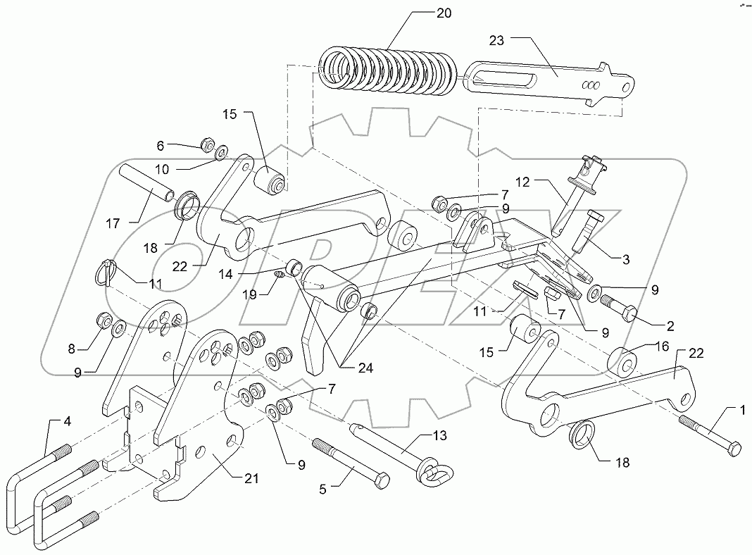  68210230 Pre-emergency marker