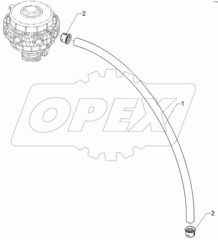  58210129 Flexible hose