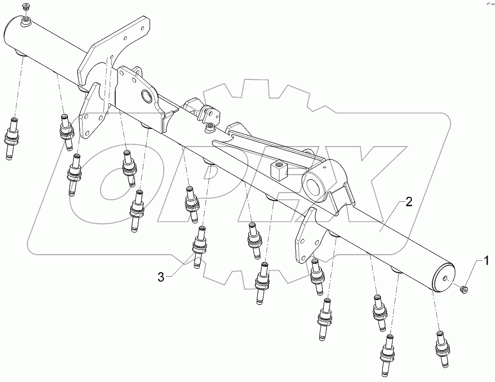  58210246 Lateral section
