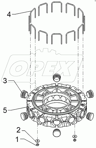  68210268 Distributor ring