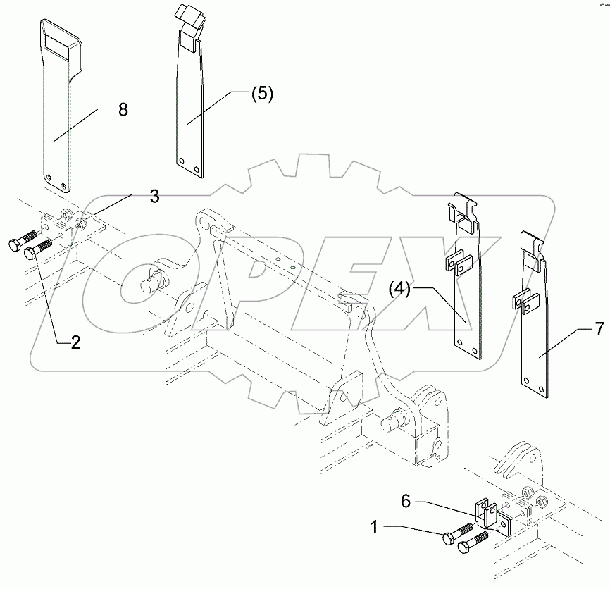  617 8147 Hydraulic locking device