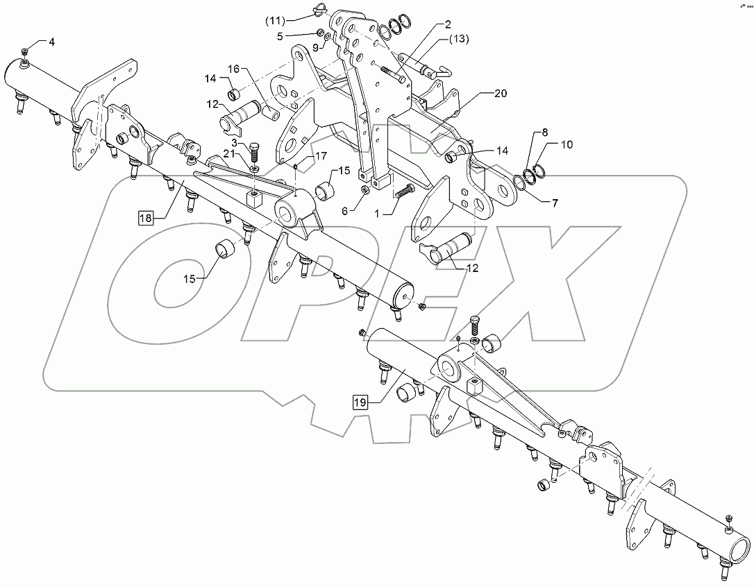  68210250 Folding frame
