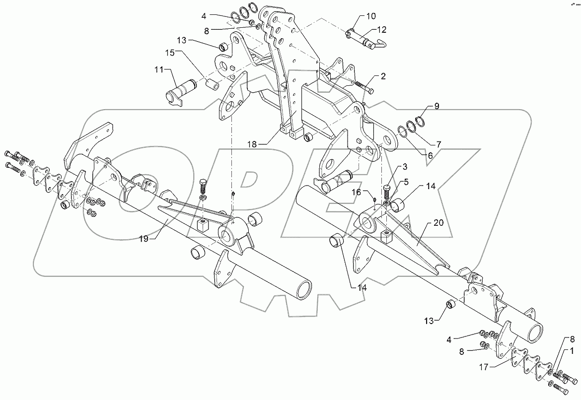  68210251 Folding frame