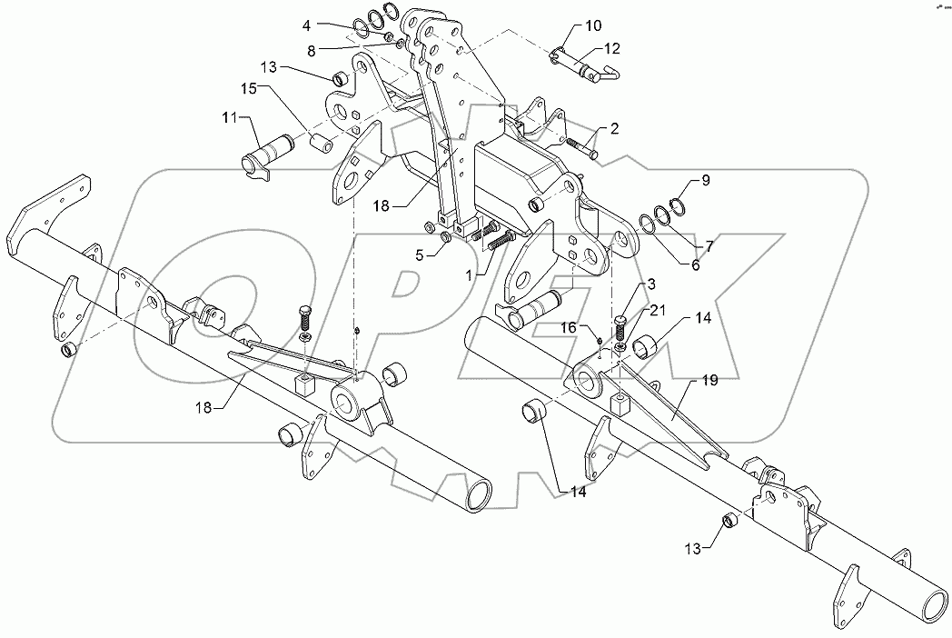  68210252 Folding frame