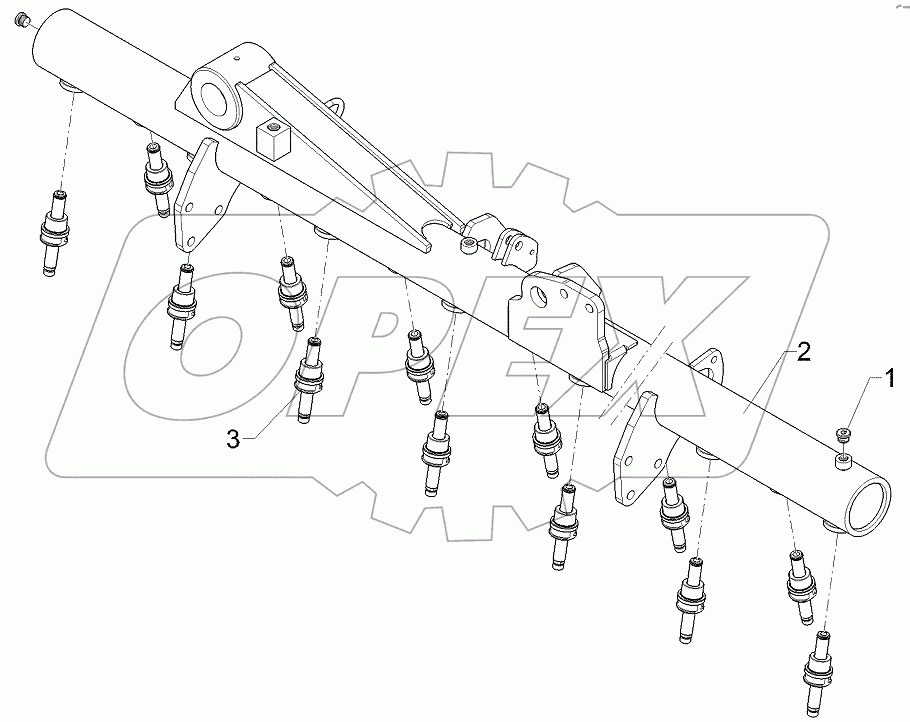  58210235 Lateral section