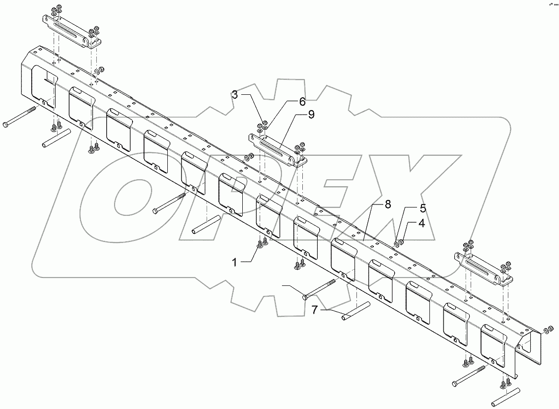  68210445 Hose guiding
