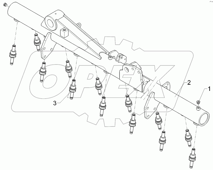  58210237 Lateral section
