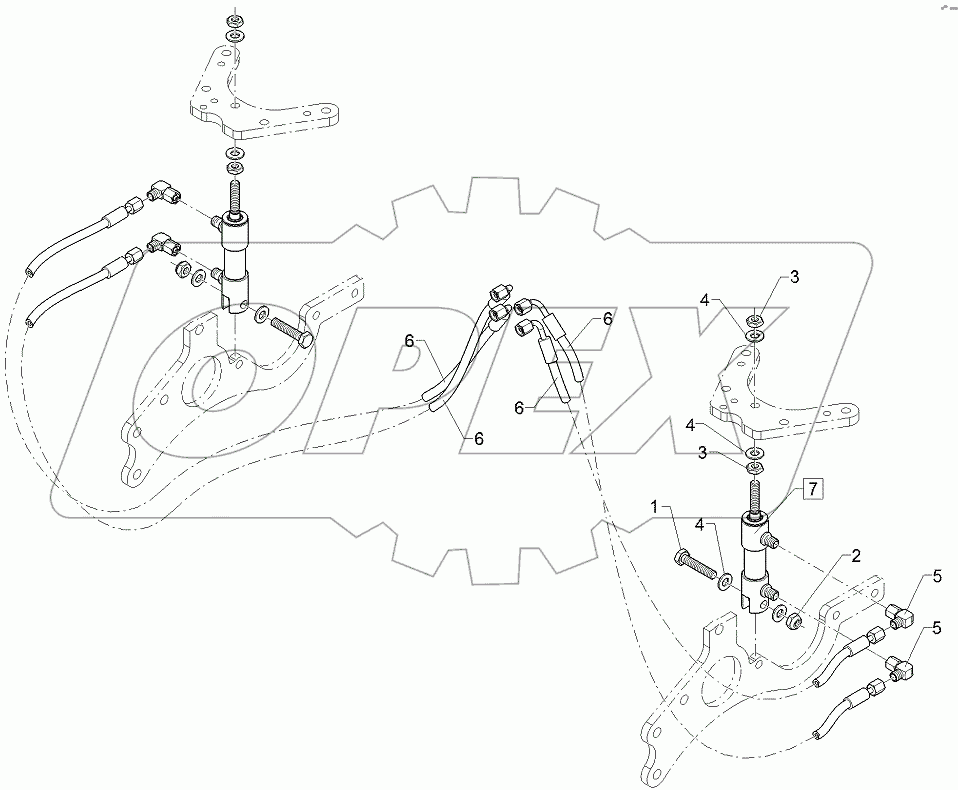  67510794 HY-assembly tramline