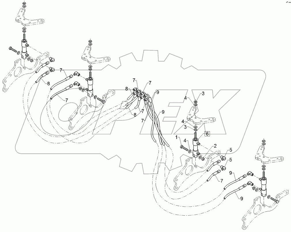 67510796 HY-assembly tramline