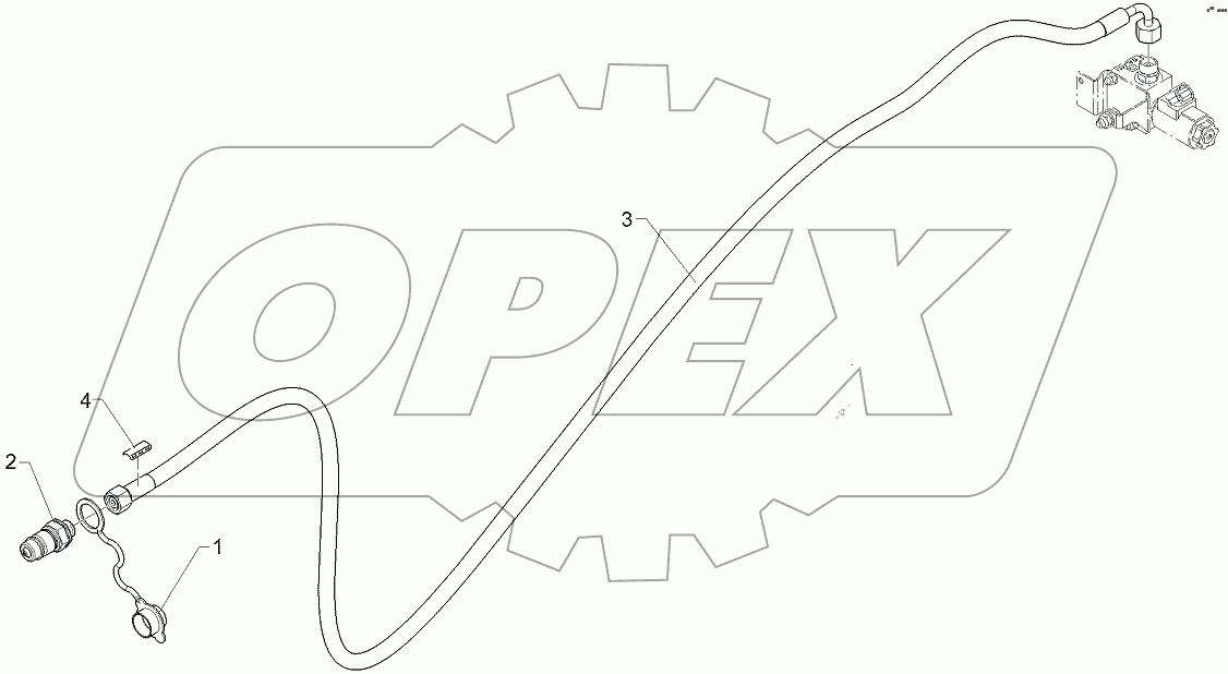  67510854 Supply pipe