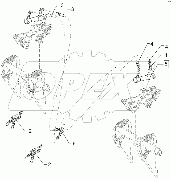  67511014 HY-assembly harrow