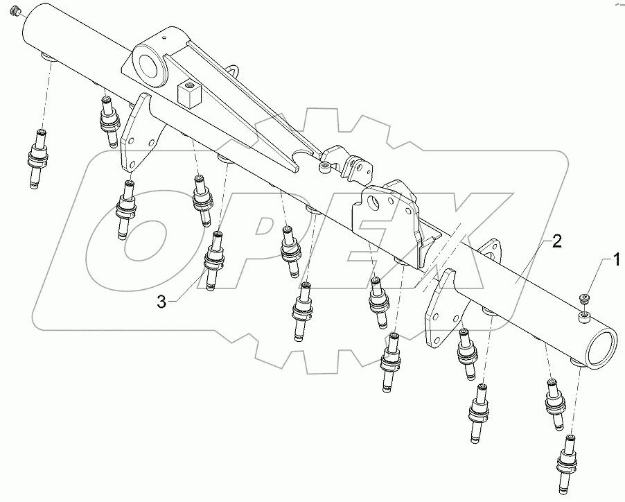  58210239 Lateral section