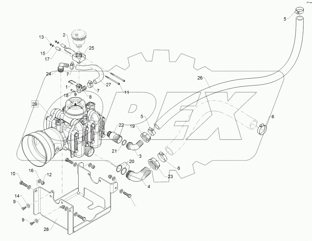 67810261 Piston diaphragm pump