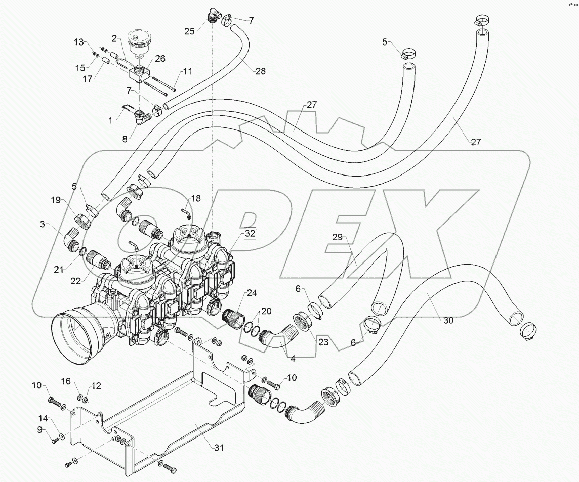 67810262 Piston diaphragm pump