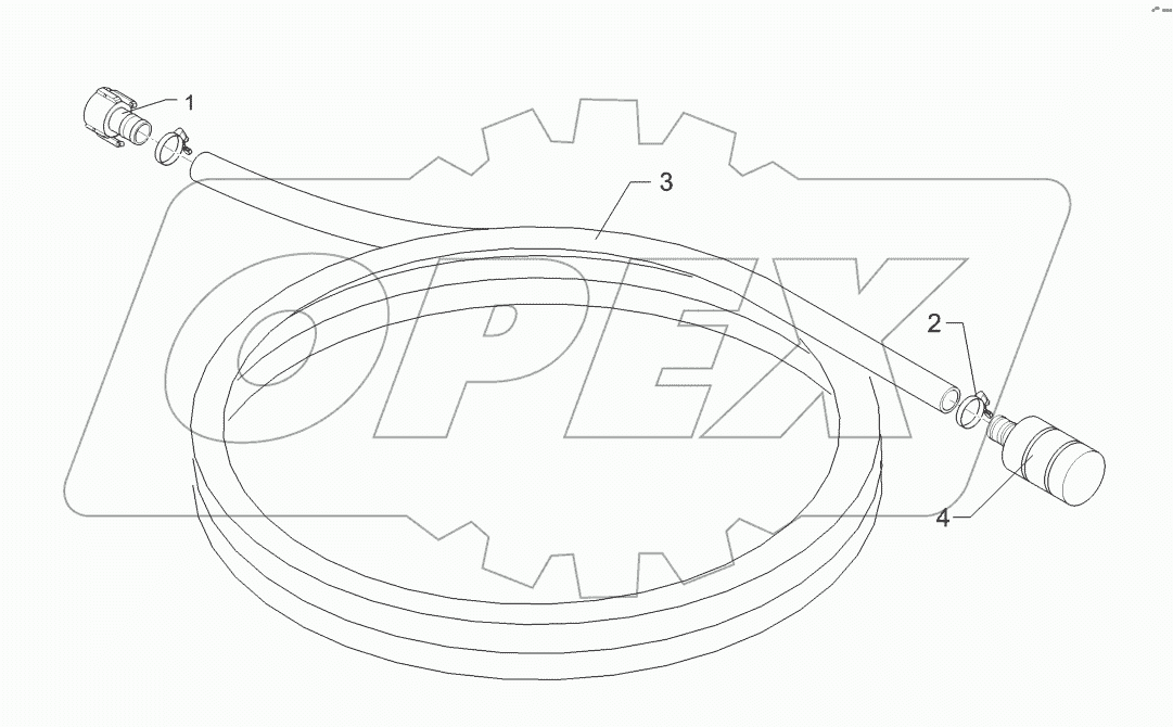 R739991 Suction hose