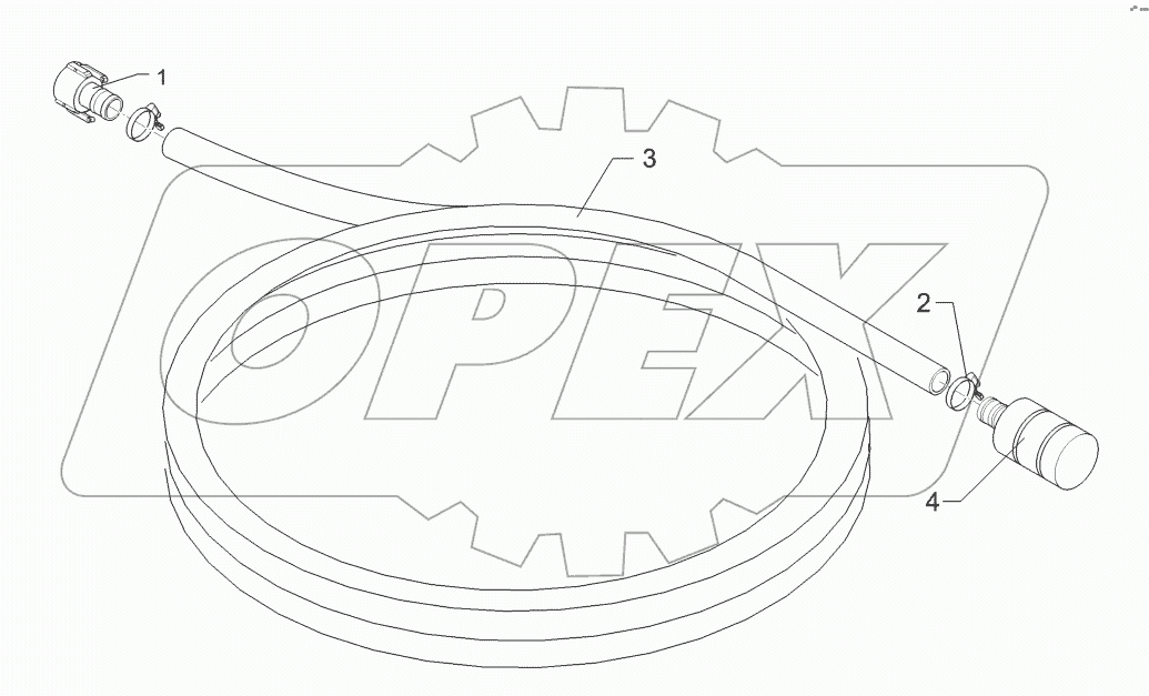 R739998 Suction hose