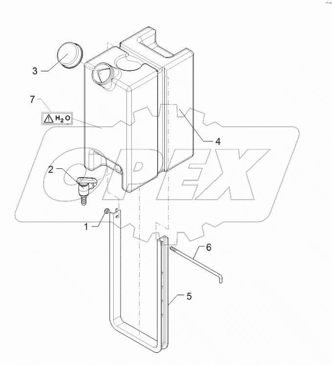 57810248 Water canister