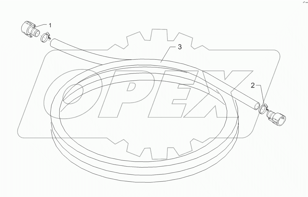 R740001 Suction hose