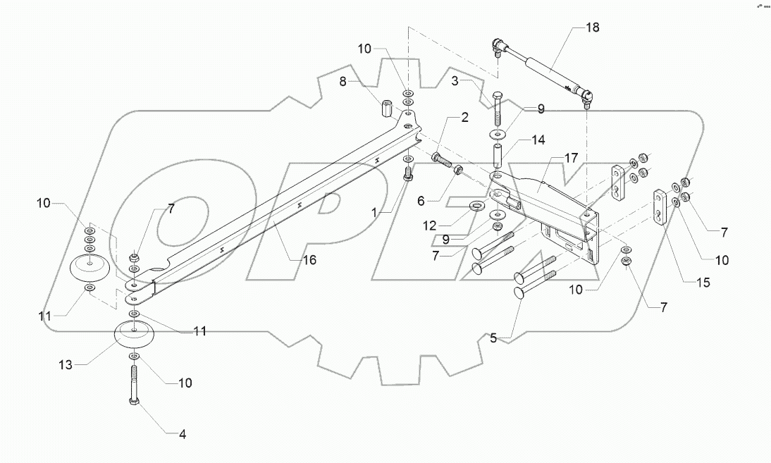 59110122 Sensor holder