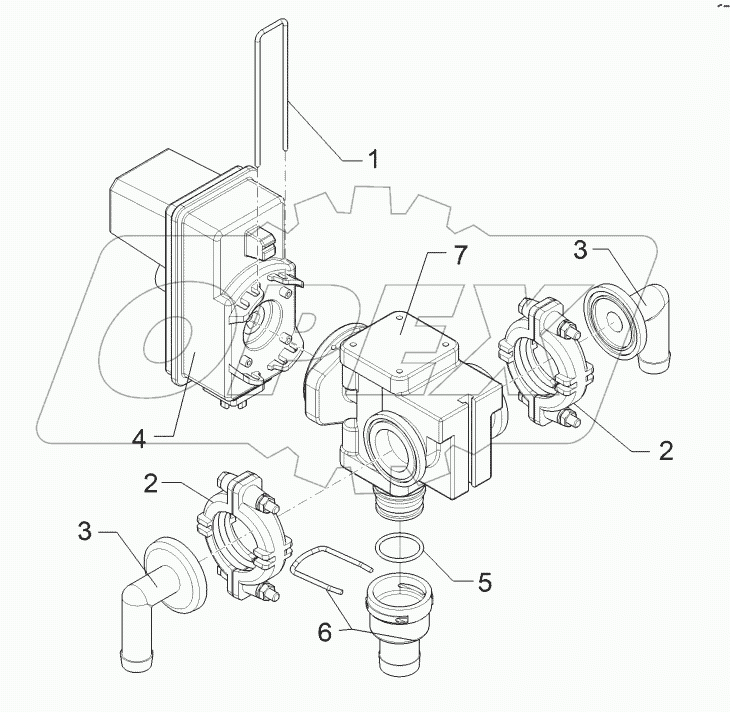 57810304 Control valve unit