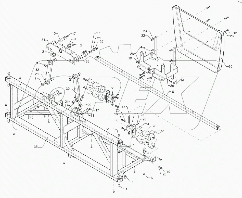69110249 Center section