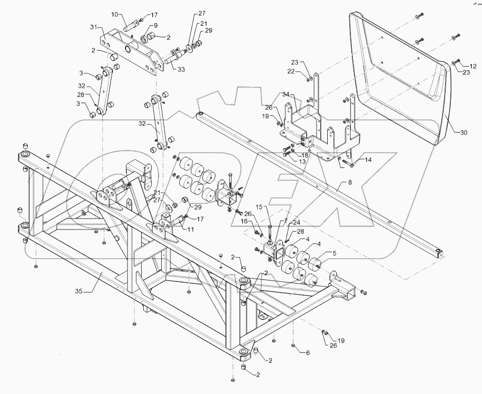 69110251 Center section