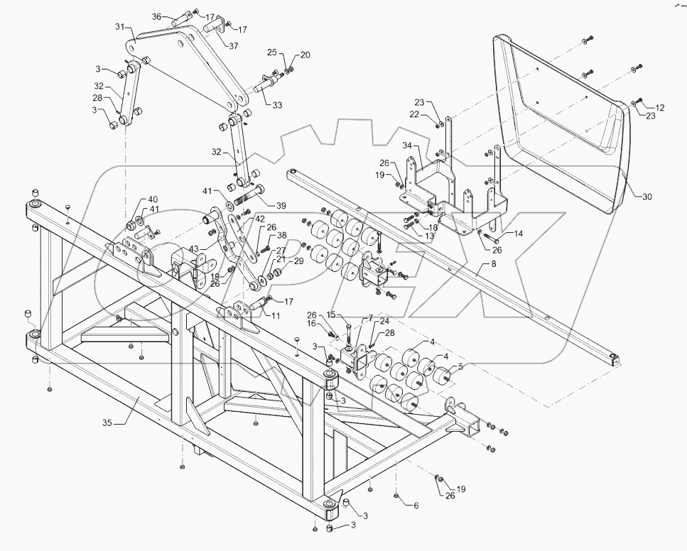 69110252 Center section