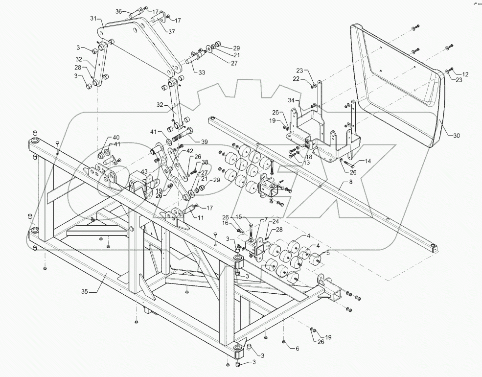 69110253 Center section