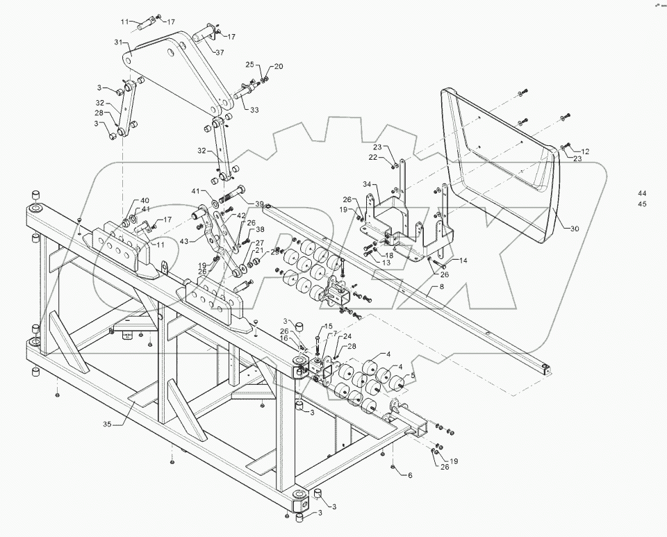 69110254 Center section
