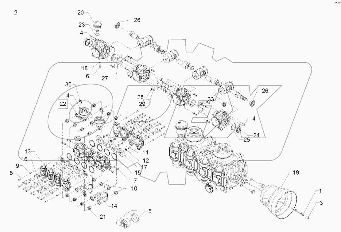 57810201 Piston diaphragm pump