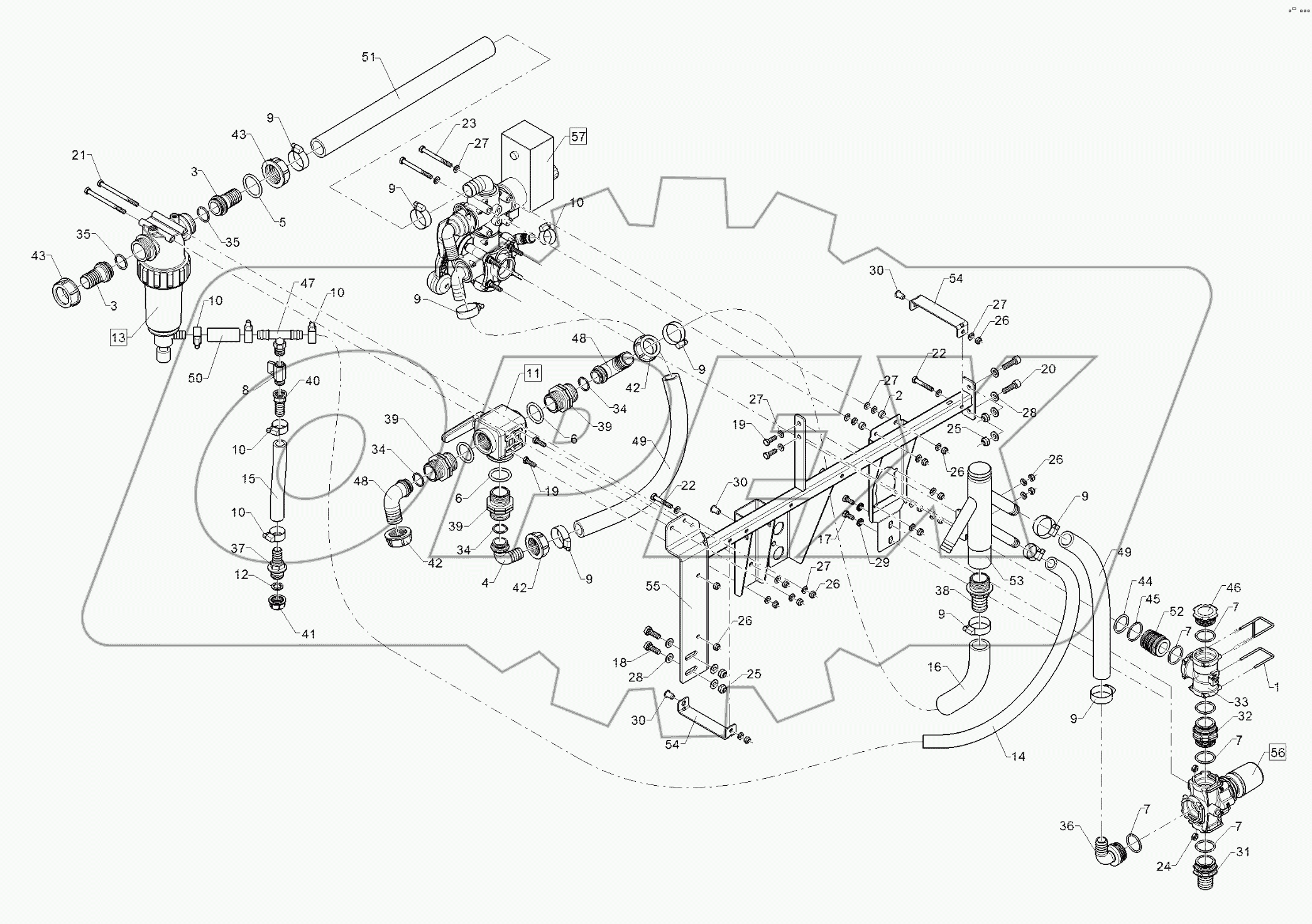 67810233 Pressure fitting
