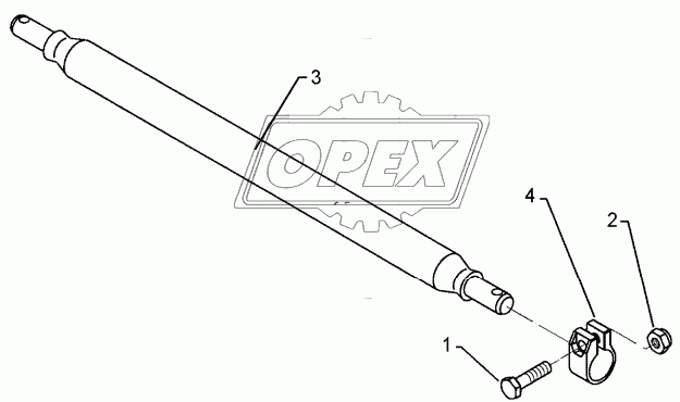 Lower link connection ED68 L3 Z3