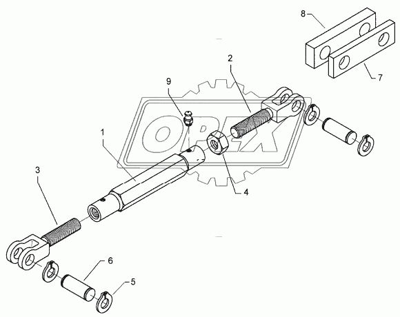 Turnbuckle TG-370-M