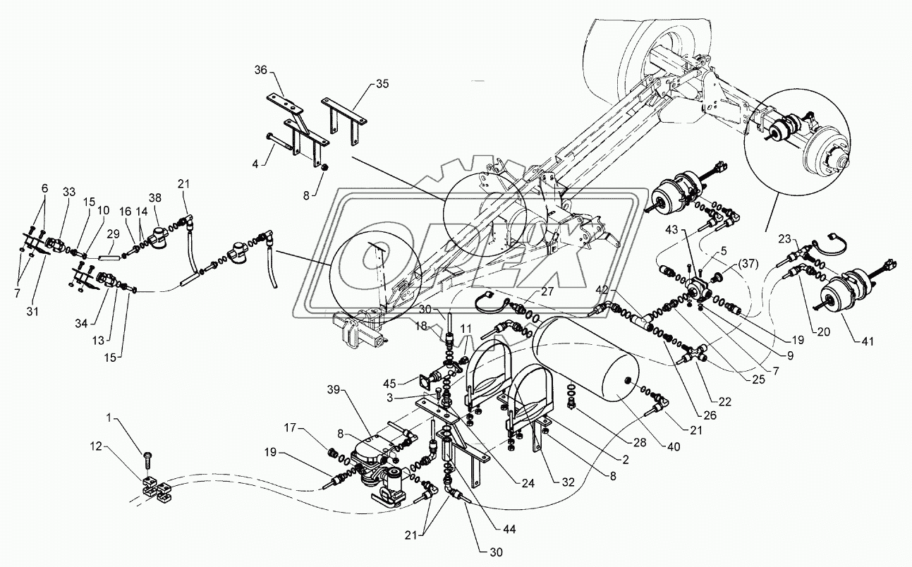 Compressed-air brake Quarz 7/KA