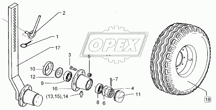 Depth wheel 10.0/80-12  70x30