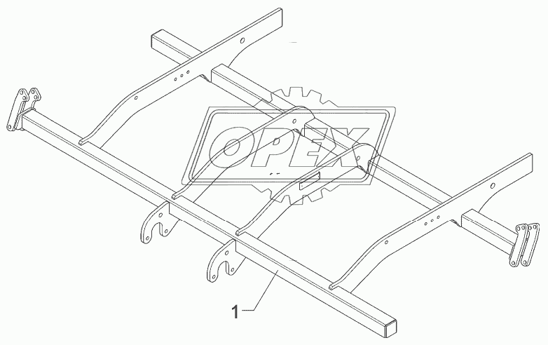 Basic frame Rubin 9/400-A