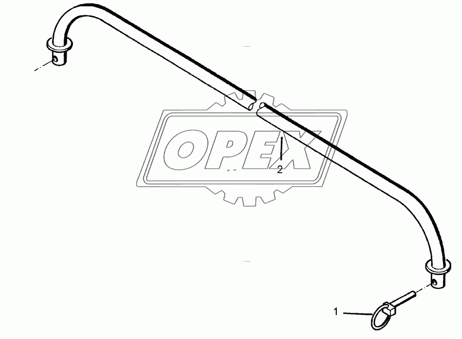 Connecting rod 80+110 WDP/70