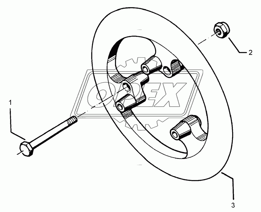 Packer wheel 700-30°-MI