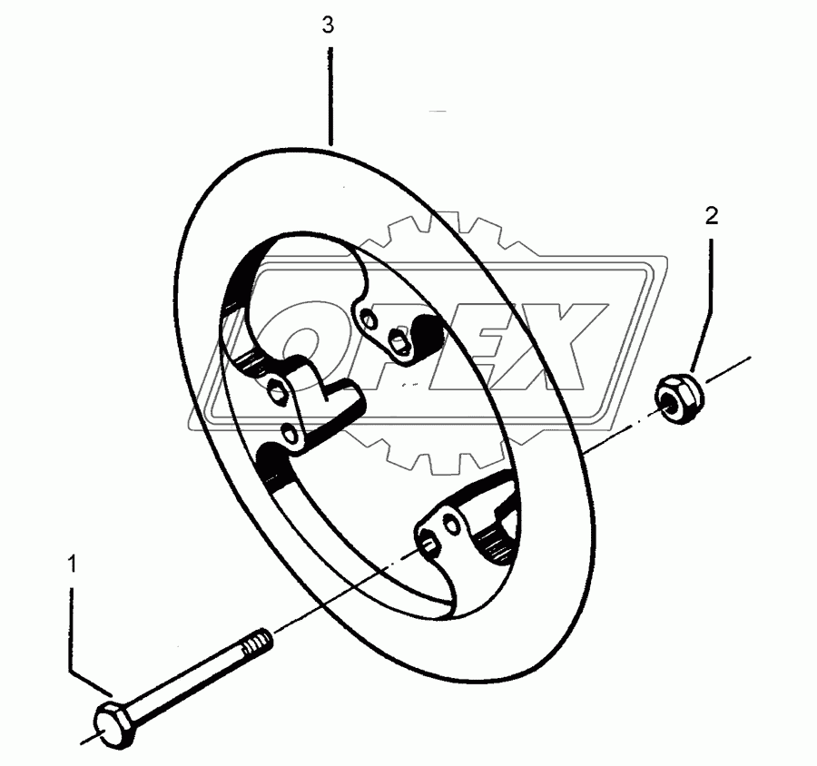 Packer wheel 700-30°-A